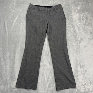 Express Columnist Dress Pants Womens 8R (30x29) Gray Stretch Bootcut Workwear